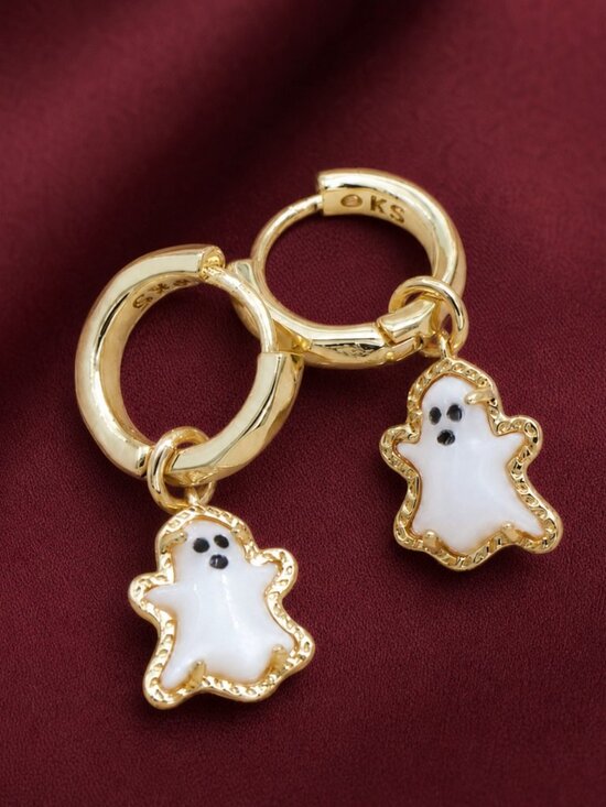Kendra Scott Jewelry - Cute ghost huggie earrings